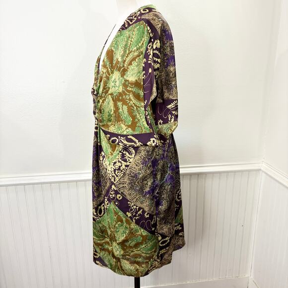 Tiana B Size 12 Vintage Dress Cocktail Special Occasion Forest Fairy Indie Boho - Picture 14 of 16